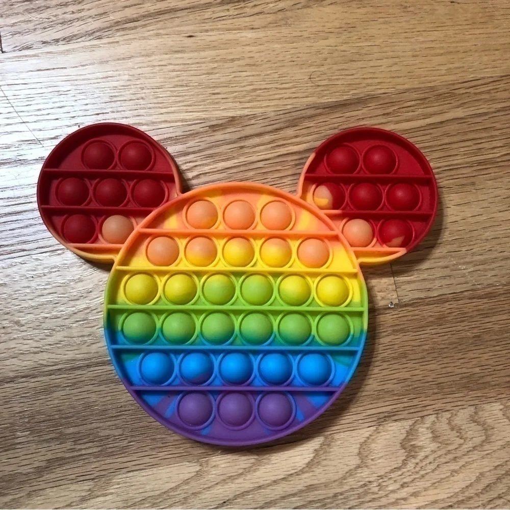 Mickey Mouse Rainbow Pop It Toy Disney Kids